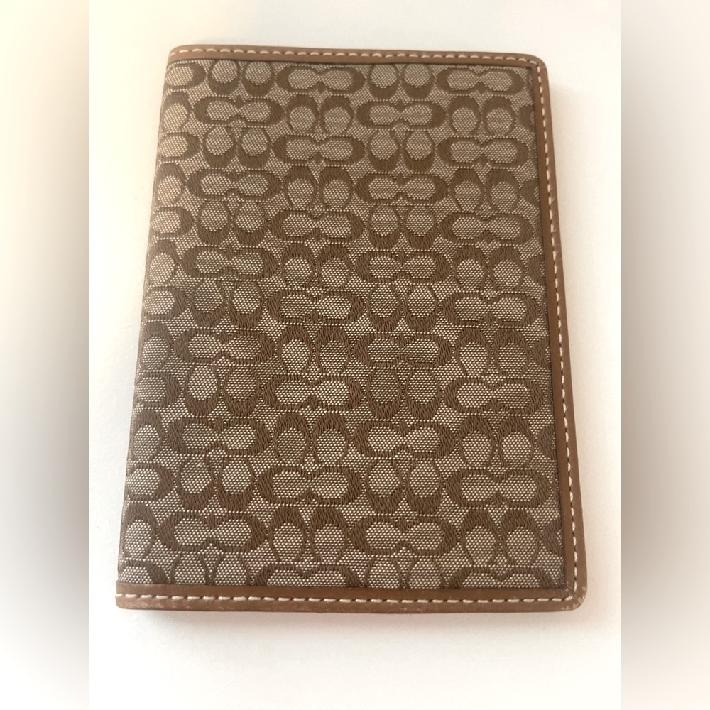 Coach Passport Holder